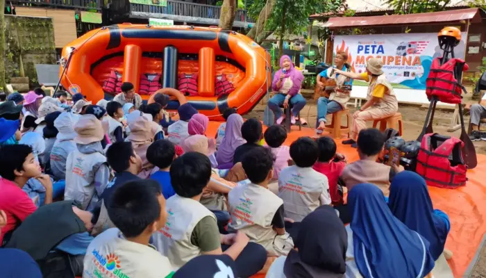 Seru dan Edukatif, BNPB Kenalkan Siaga Bencana di SAI Cibinong Bogor