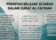 Rahasia Surat Al-Fatihah: Ternyata Mengandung Perintah untuk Belajar Sejarah
