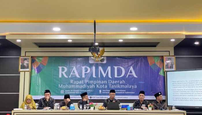 PDM Kota Tasikmalaya Gelar RAPIMDA, Bahas Arah Kebijakan Muhammadiyah 2025–2026