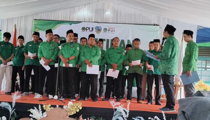 Pelantikan Pemuda PUI Kota Tasikmalaya 2025–2028, Dorong Generasi Emas