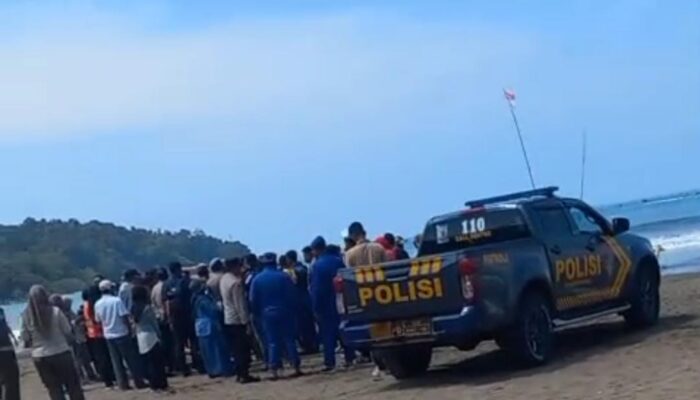 Wisatawan Asal Tasikmalaya Tewas Terseret Arus di Sekitar Kapal Viking Pantai Pangandaran