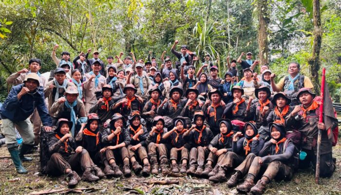 Diksar XXXVIII GEMPPA Digelar di Lereng Gunung Cakrabuana, Lahir 20 Anggota Muda Baru