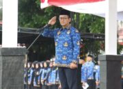 Peringati HUT Korpri dan PGRI, Bupati Cecep Tegaskan Penguatan Pelayanan Publik