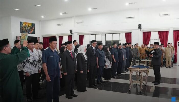 Bupati Tasikmalaya Lantik 30 Pejabat dan Kepala Sekolah, Tekankan Peningkatan Kinerja Aparatur