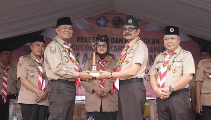 Kampung Pramuka Cikareo Resmi Berdiri di Cibalong, Wujud Penguatan Pendidikan Karakter