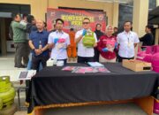 Terbongkar! Gas LPG 3 Kg di Tasikmalaya Disulap Jadi 12 Kg, Polisi Amankan Ratusan Tabung
