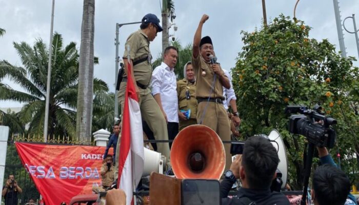Demo Besar Kades di Jakarta, Apdesi Tuntut Pemerintah Tepati Janji Dana Desa Tahap II