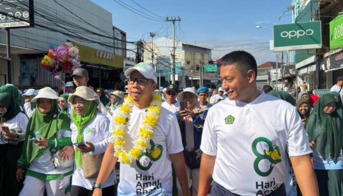 Kapolres Tasikmalaya Kota Jalan Sehat Bersama Lintas Agama di Fantastic Walk Harmony