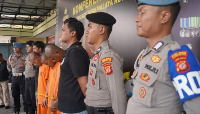 14 TKP Terungkap, Polisi Ringkus Jaringan Pencurian Mobil di Tasikmalaya Kota