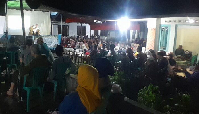 Antusias, Warga Kampung Munjul Cisayong Tasikmalaya Gelar Peringatan Isra Mi’raj Nabi Muhammad SAW