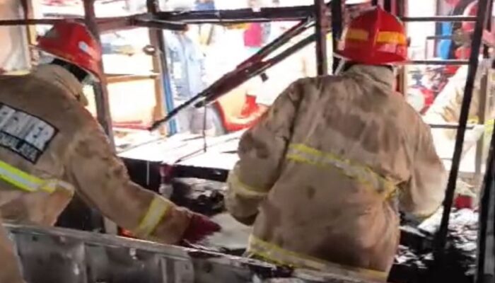 Kebakaran Pasar Karlis Kota Tasikmalaya, Satu Orang Luka dan Dirawat di RS