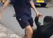 Dua Pemuda Diduga Pencuri Tabung Gas Dihajar Warga di Parungponteng Tasikmalaya