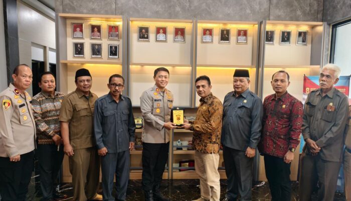 Pimpinan DPRD Kabupaten Tasikmalaya Temui Kapolres, Bahas Stabilitas Wilayah