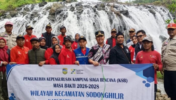 FK TAGANA Tasikmalaya Hadiri Pengukuhan KSB Sodonghilir, Perkuat Kesiapsiagaan Bencana Desa