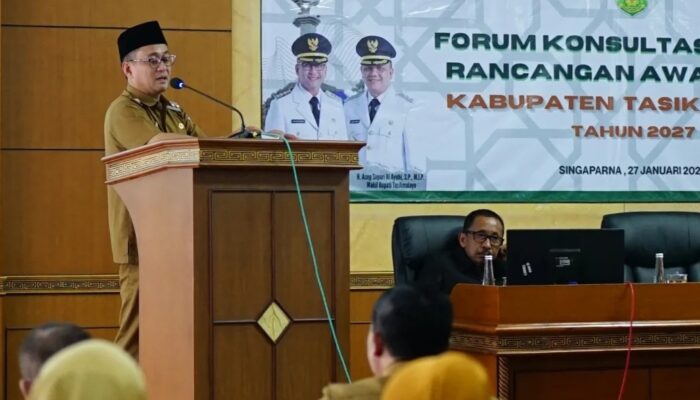 Bupati Tasikmalaya Buka Forum Konsultasi Publik RKPD 2027, Tekankan Perencanaan Adaptif dan Kolaboratif