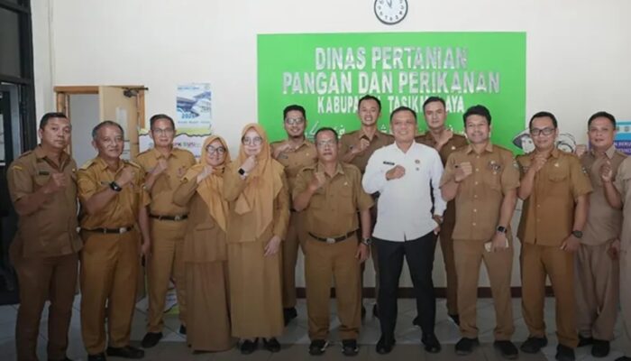 Wakil Bupati Tasikmalaya Lakukan Pembinaan Pegawai DPKPP, Fokus Ketahanan Pangan 2026