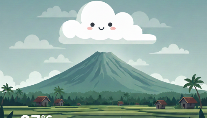 Prakiraan Cuaca Kabupaten Tasikmalaya Jumat 23 Januari 2026: Pagi Berawan, Waspada Udara Lembap