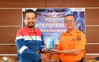 Pertamina Patra Niaga Regional JBB Gelar Sosialisasi Tanggap Kebencanaan di Zona Pemukiman Terdekat Fuel Terminal Tasikmalaya