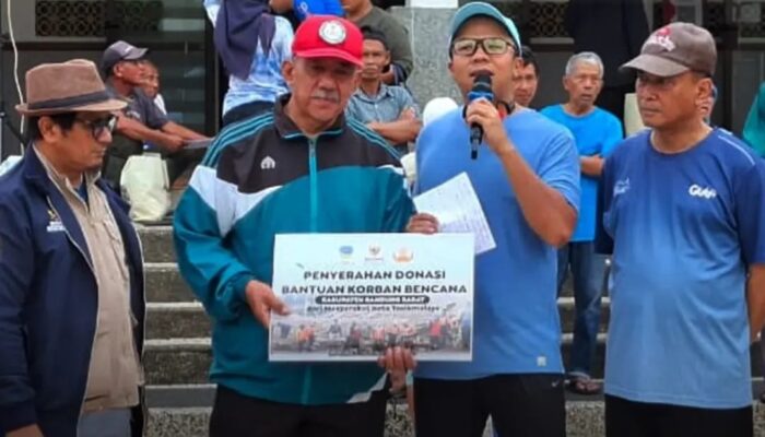 Charity Run Kota Tasikmalaya Jadi Simbol Solidaritas Warga, Donasi Bencana Disalurkan Lewat BAZNAS