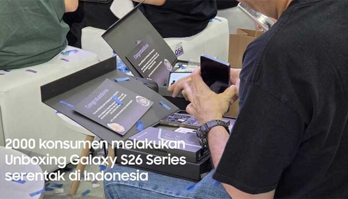 Galaxy S26 Series Tiba di Tangan Konsumen, Samsung Gelar Galaxy Unboxing Day!