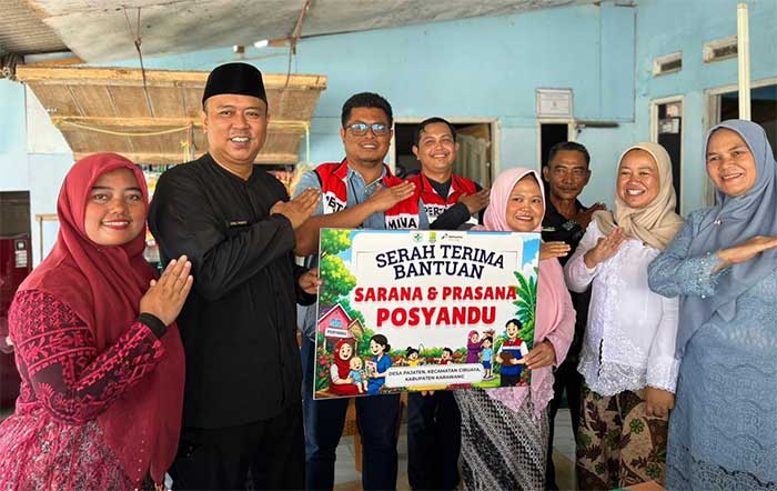Pertamina Patra Niaga RJBB Perkuat Layanan Fasilitas Posyandu Desa Pejaten