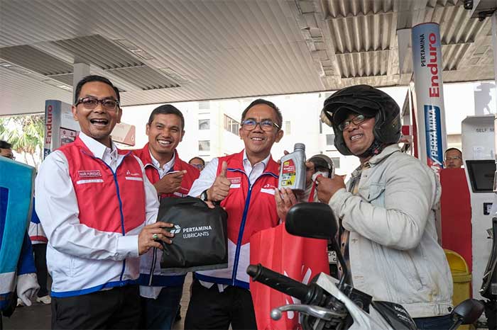 Pertamina Patra Niaga Regional JBB Hadir Menyapa di SPBU