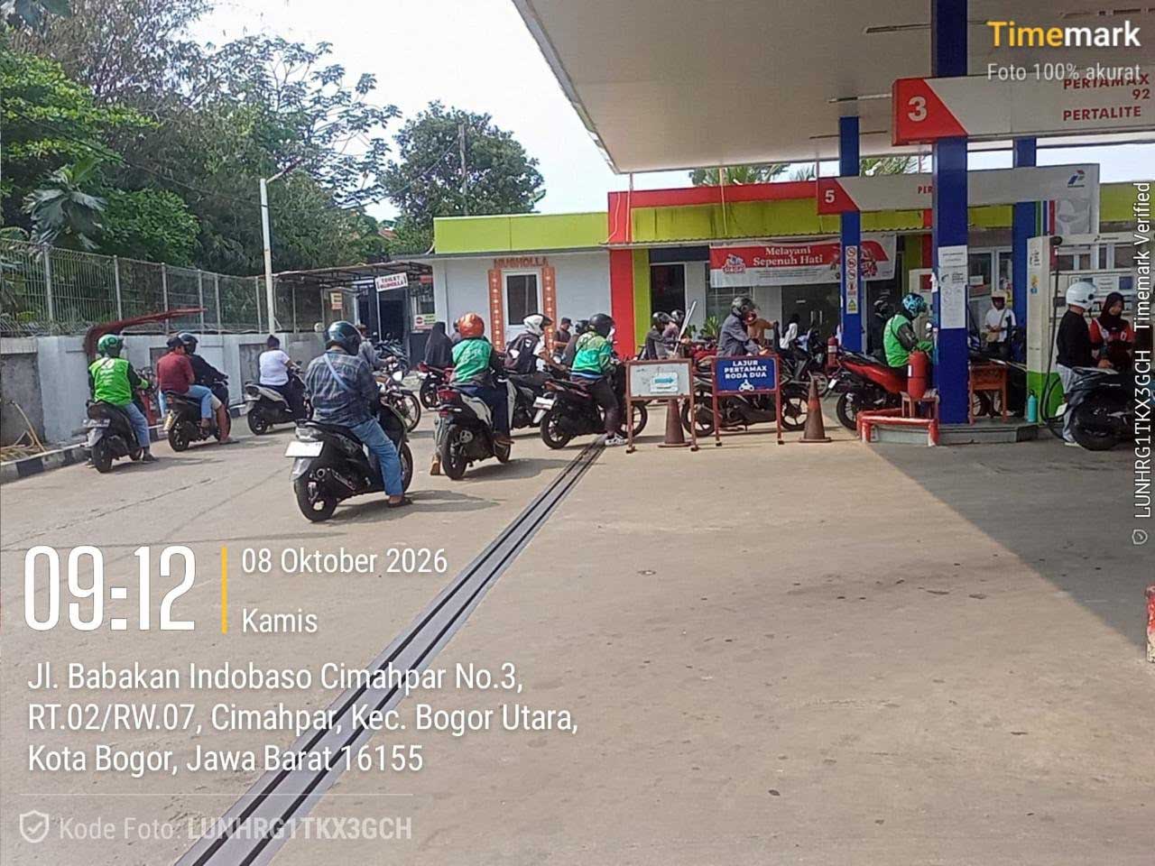 SPBU 34.16109 di Jalan Warung Jambu.